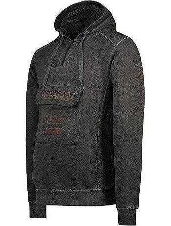Geographical Norway - Sweat à capuche motif/style badge GYMCLASS EO