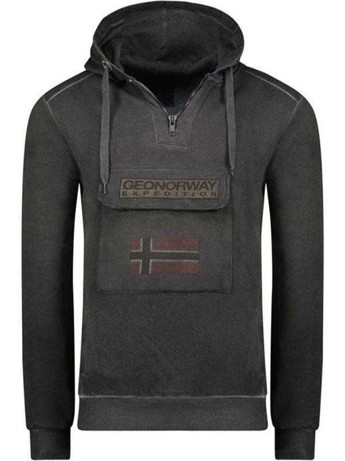 Geographical Norway - Sweat à capuche motif/style badge GYMCLASS EO - Kiabi