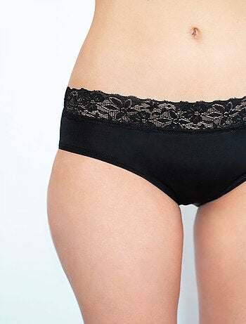 Gérard pasquier - Culotte menstruelle BIEN ETRE noire