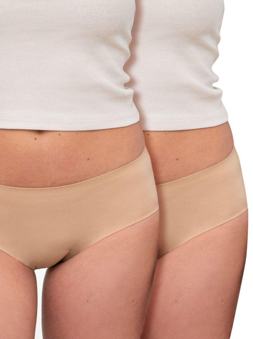 Gérard pasquier - LOTx2 Shorty menstruel BIEN ÊTRE INVISIBLE  nude - Kiabi