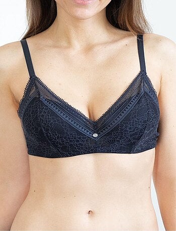 Gérard pasquier - Soutien-gorge Triangle Paddé AYANA Gris Anthracite