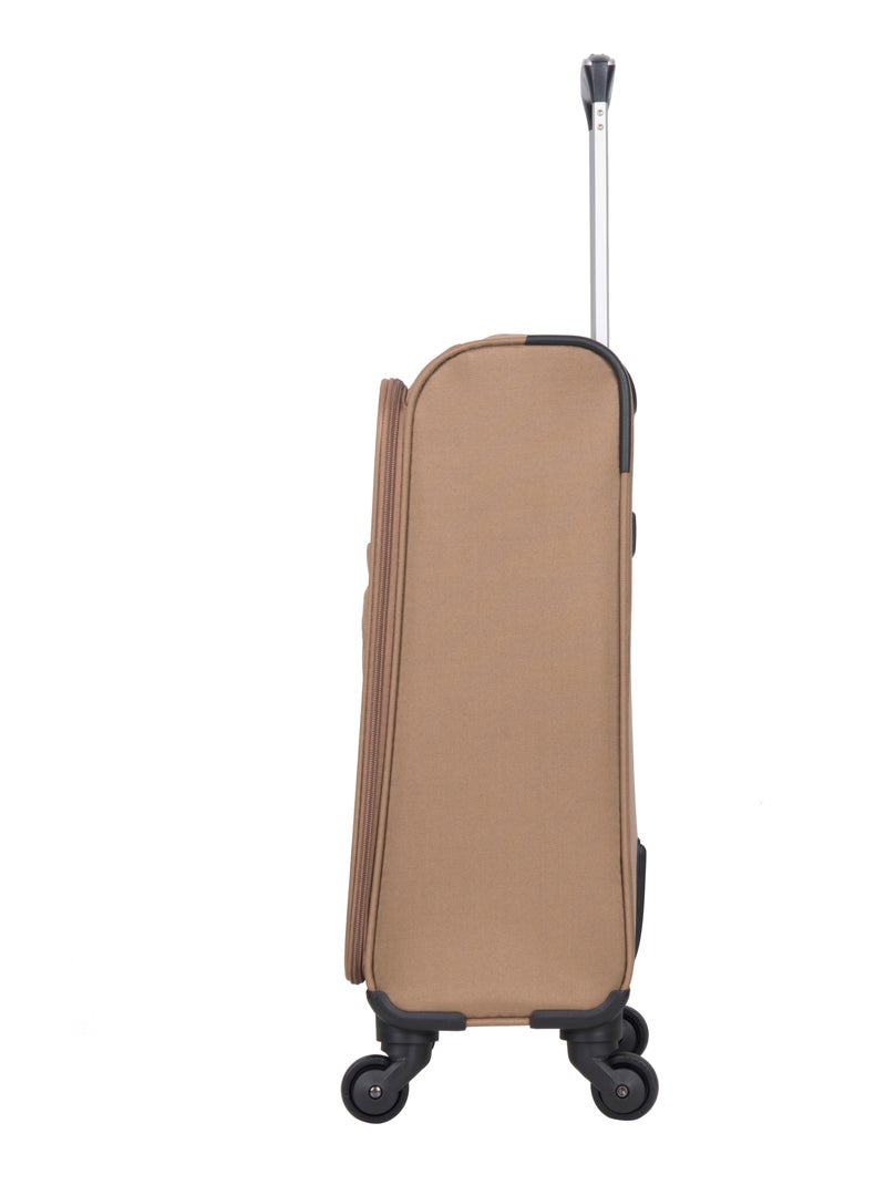 GERARD PASQUIER - Valise Cabine LILAS 57 cm 4 Roues Marron - Kiabi