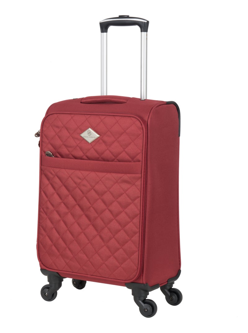 GERARD PASQUIER - Valise Cabine LILAS 57 cm 4 Roues Rouge - Kiabi