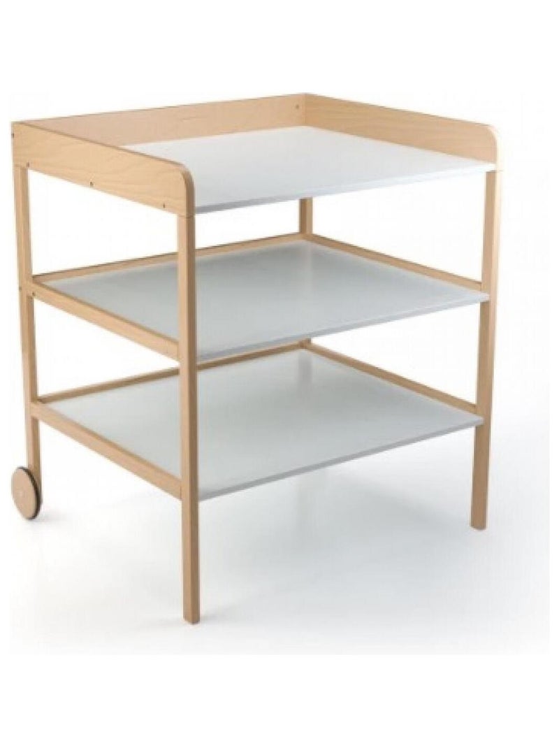'Geuther' Table a langer Clara XL coloris Blanc Blanc Marron - Kiabi