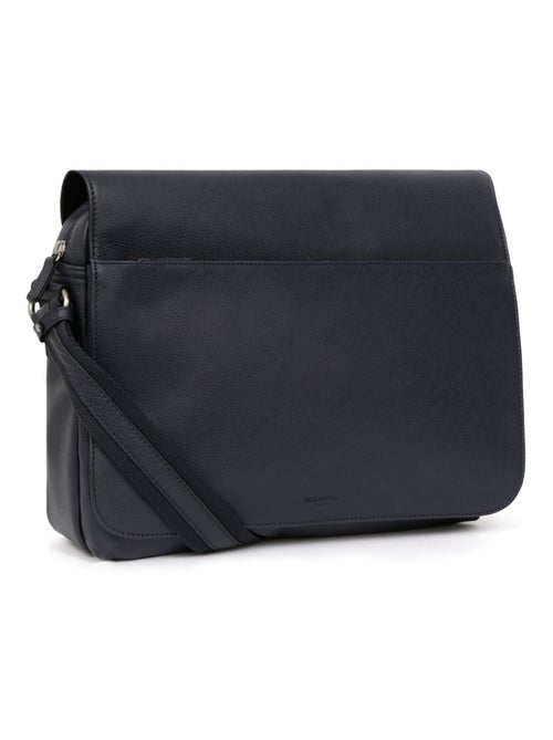 Gibecière  13" & A4  Cuir CONFORT - Kiabi