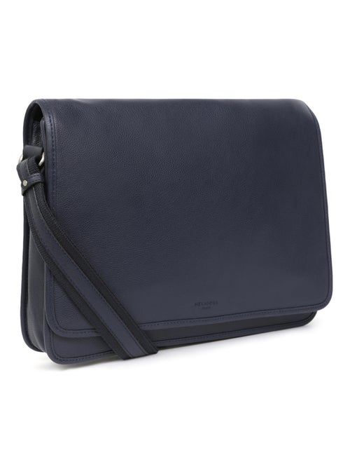 Gibecière  13" & A4  Cuir CONFORT - Kiabi