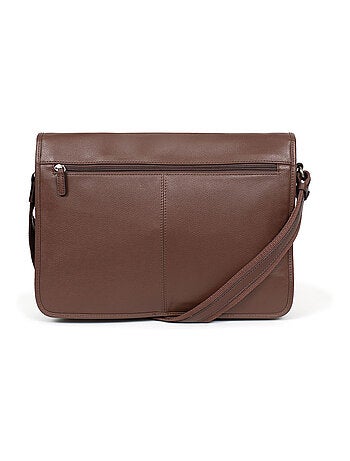 Gibecière 13" & a4 cuir confort hexagona