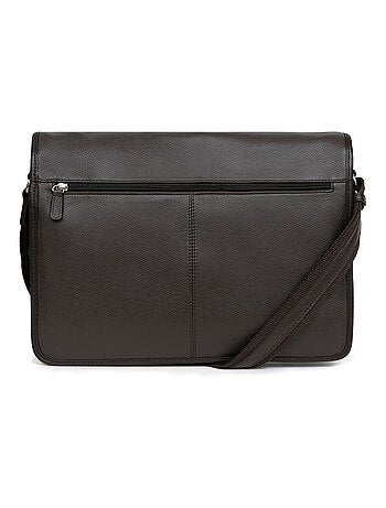 Gibecière 13" & a4 cuir confort hexagona