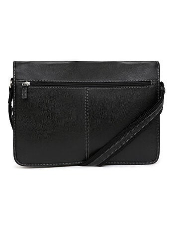 Gibecière 13" & a4 cuir confort hexagona