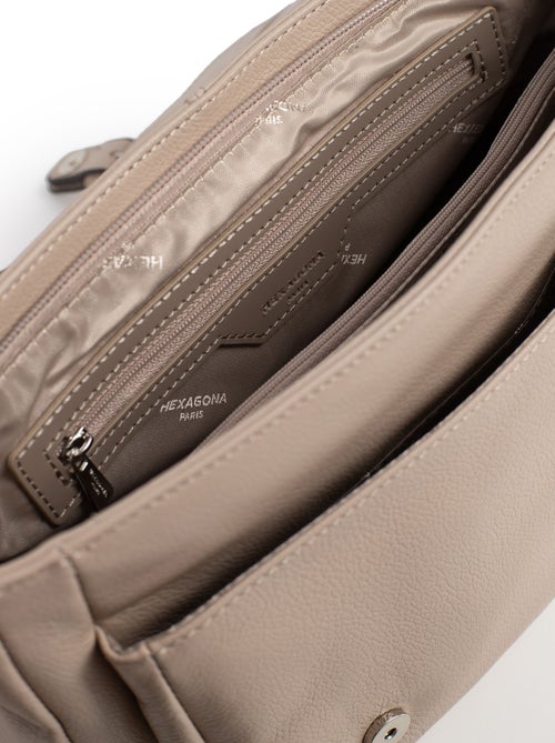 Gibecière  Cuir CONFORT - Kiabi