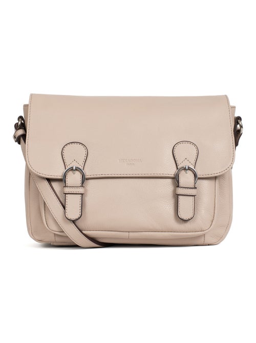 Gibecière cuir confort hexagona - Kiabi Gibecière cuir confort hexagona - Kiabi