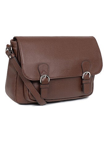 Gibecière cuir confort hexagona