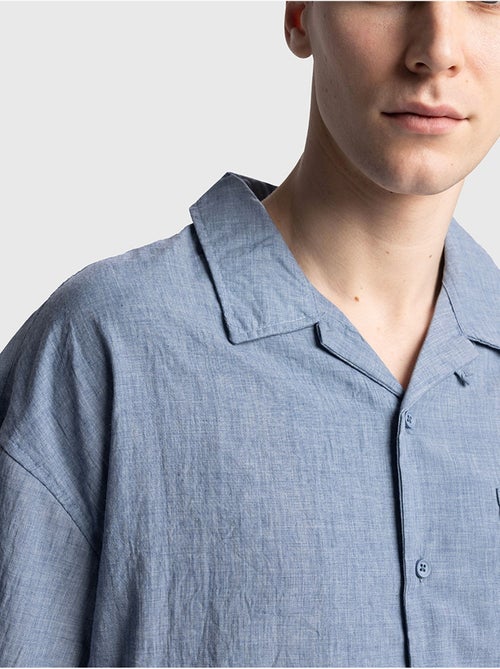 Giesto chemise à manches courtes coupe décontractée pour homme - Kiabi Giesto chemise à manches courtes coupe décontractée pour homme - Kiabi