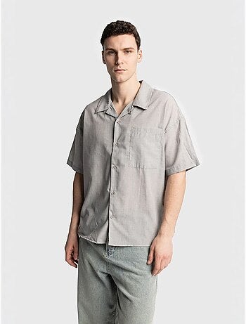 Giesto chemise à manches courtes coupe décontractée pour homme