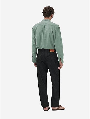 Giesto chemise à manches longues en popeline de coton
