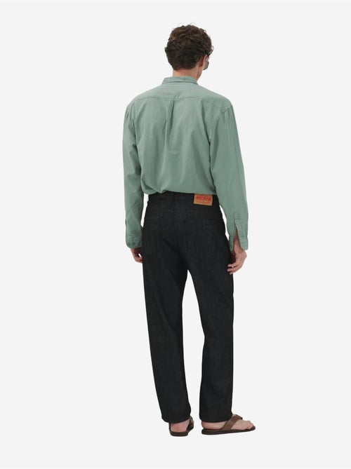 Giesto chemise à manches longues en popeline de coton - Kiabi
