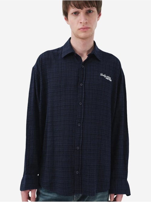 Giesto chemise en coton à carreaux coupe décontractée pour homme - Kiabi Giesto chemise en coton à carreaux coupe décontractée pour homme - Kiabi