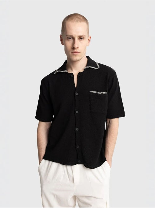 Giesto chemise en coton à manches courtes pour homme - Kiabi Giesto chemise en coton à manches courtes pour homme - Kiabi