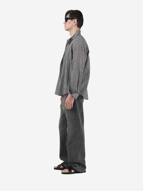 Giesto chemise en popeline à carreaux pour homme - Kiabi