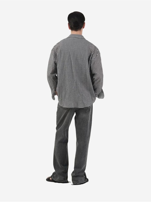 Giesto chemise en popeline à carreaux pour homme - Kiabi