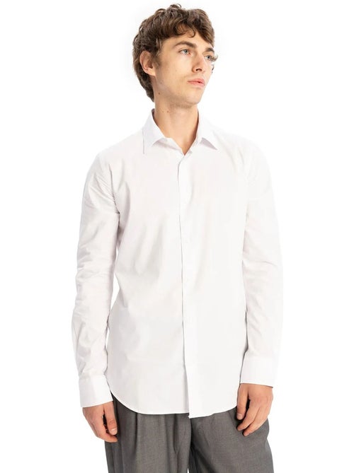 Giesto chemise en popeline de coton pour homme - Kiabi Giesto chemise en popeline de coton pour homme - Kiabi