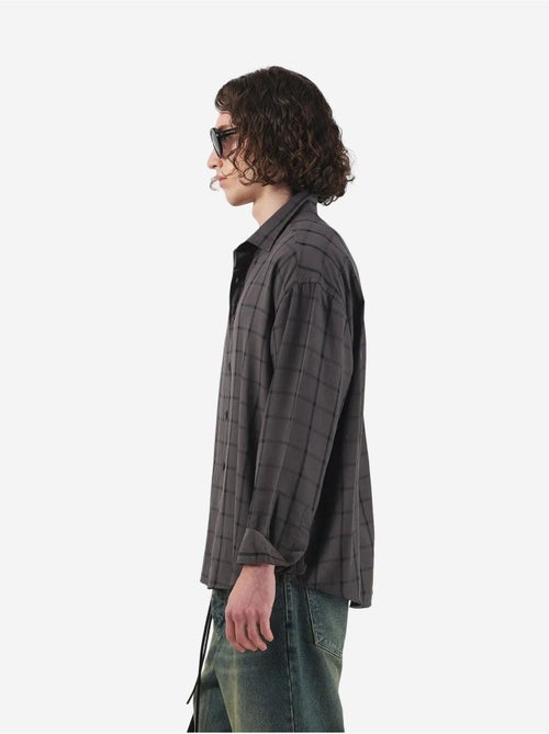 Giesto chemise tissée à carreaux oversize - Kiabi Giesto chemise tissée à carreaux oversize - Kiabi