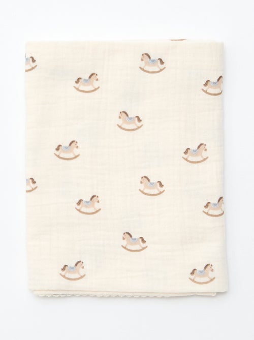 GIFTBOX Combinaison + chaussette + lange + bavoir - Kiabi