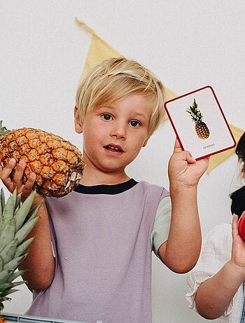 Giga Mondy : Coffret Montessori Multi Activités pour Apprendre de Nouveaux Mots