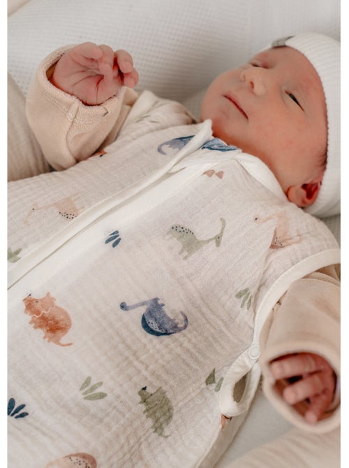 Gigoteuse 0-3m - Mousseline bio Noukie's - Kiabi