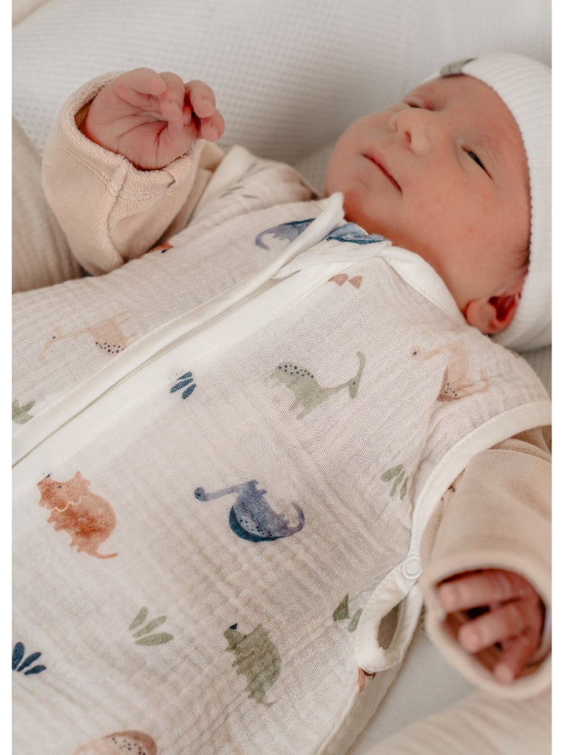 Gigoteuse 0-3m - Mousseline bio Noukie's Multicolore - Kiabi