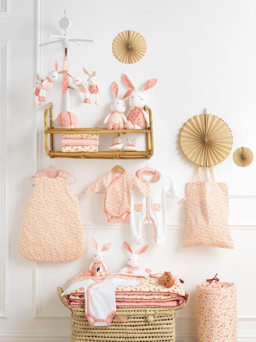 Gigoteuse 0/1 mois en coton rose - SAUTHON - Kiabi