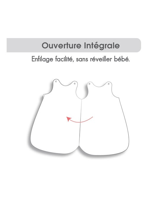 GIGOTEUSE 0/1M CASSIUS COTON BIO OUVERTURE INTEGRALE - Kiabi