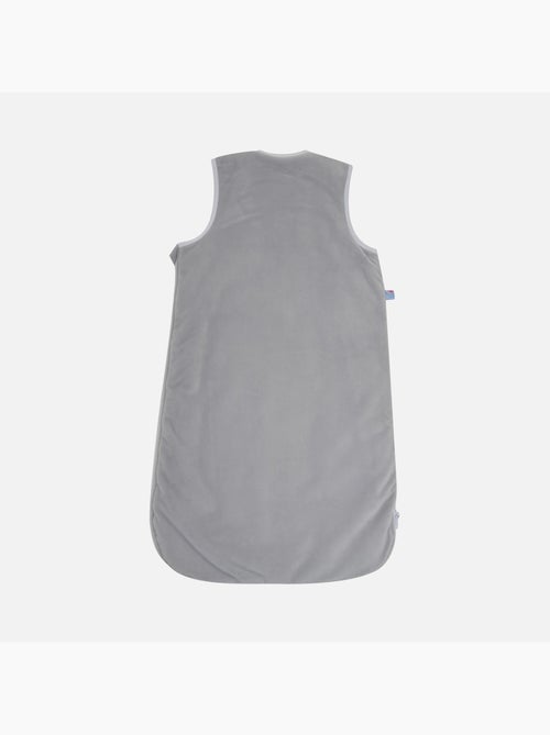 Gigoteuse 0/6m eliam velours doux sans manches ouverure integrale - Kiabi