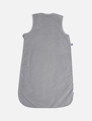 GIGOTEUSE 0/6M ELIAM VELOURS DOUX SANS MANCHES OUVERURE INTEGRALE