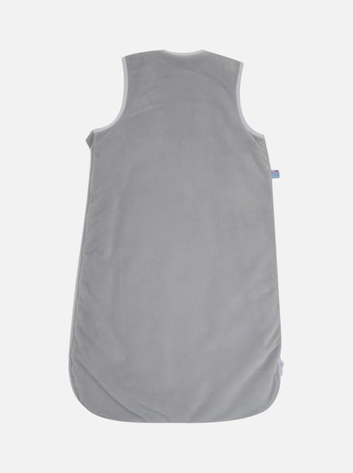 GIGOTEUSE 0/6M ELIAM VELOURS DOUX SANS MANCHES OUVERURE INTEGRALE - Kiabi