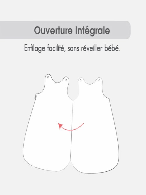 GIGOTEUSE 0/6M FRANCIUS VELOURS DOUX OUVERTURE INTEGRALE - Kiabi GIGOTEUSE 0/6M FRANCIUS VELOURS DOUX OUVERTURE INTEGRALE - Kiabi