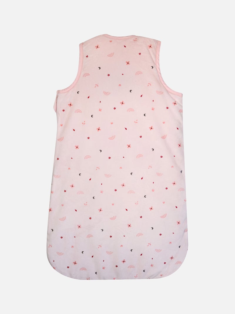 GIGOTEUSE 0/6M JADE VELOURS DOUX SANS MANCHES Rose - Kiabi