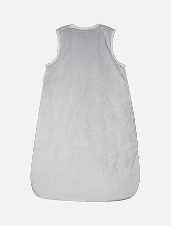 GIGOTEUSE 0/6M JANICE VELOURS DOUX SANS MANCHES