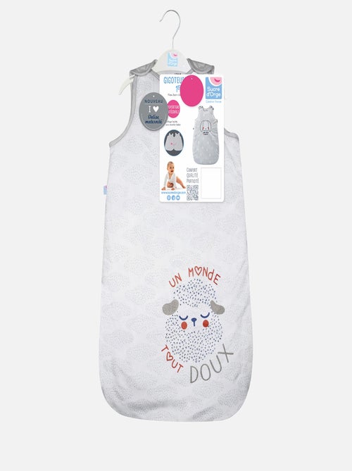 GIGOTEUSE 0/6M JANICE VELOURS DOUX SANS MANCHES - Kiabi