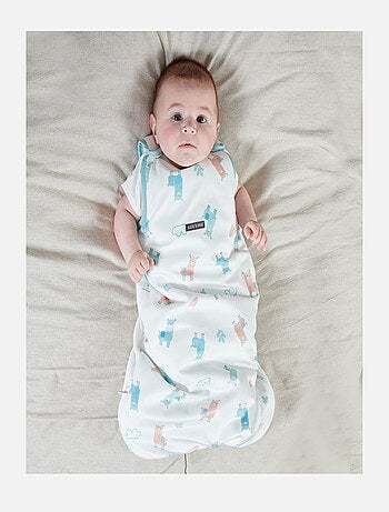GIGOTEUSE 0/6M JUDE VELOURS DOUX SANS MANCHES