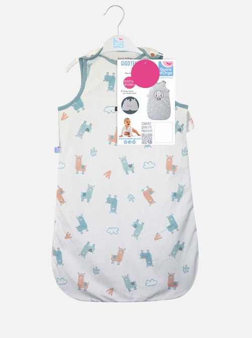 GIGOTEUSE 0/6M JUDE VELOURS DOUX SANS MANCHES - Kiabi GIGOTEUSE 0/6M JUDE VELOURS DOUX SANS MANCHES - Kiabi