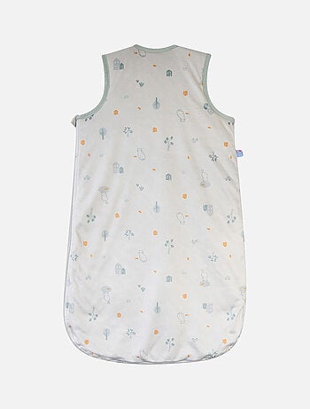 GIGOTEUSE 0/6M LORIANO VELOURS DOUX SANS MANCHES