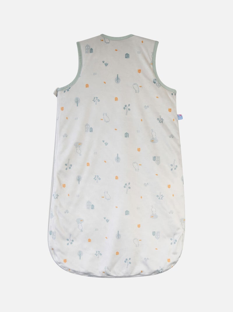 GIGOTEUSE 0/6M LORIANO VELOURS DOUX SANS MANCHES Beige - Kiabi