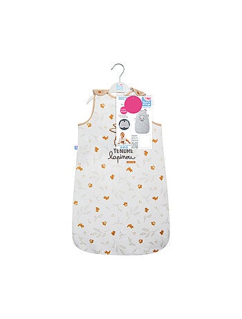 GIGOTEUSE 0/6M MEDDY VELOURS DOUX SANS MANCHES