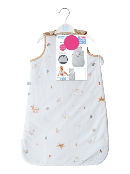 GIGOTEUSE 0/6M OLINDA VELOURS DOUX SANS MANCHES - Kiabi