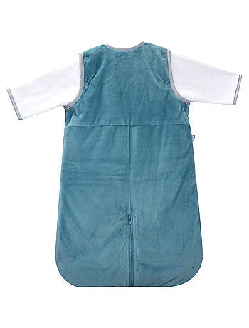 Gigoteuse 0/6m perot velours doux manches amovibles securite auto