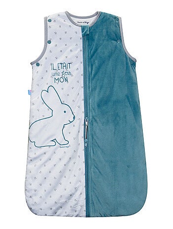 Gigoteuse 0/6m perot velours doux manches amovibles securite auto