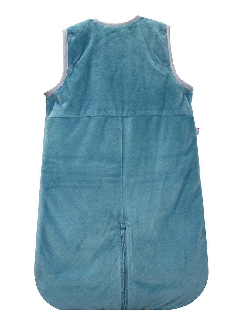 Gigoteuse 0/6m perot velours doux manches amovibles securite auto Bleu - Kiabi