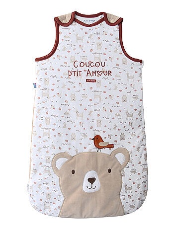 GIGOTEUSE 0/6M PRESTON VELOURS DOUX SANS MANCHES