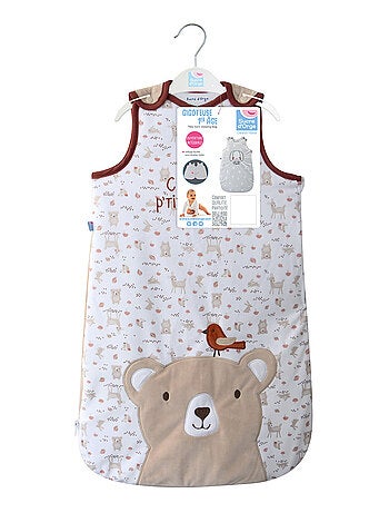 GIGOTEUSE 0/6M PRESTON VELOURS DOUX SANS MANCHES